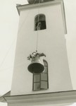 Podizanje zvona na crkvu u Priboju
