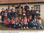 Školska uspomena iz škole u Lipovicama sa učiteljom Djorđom Milovanović 